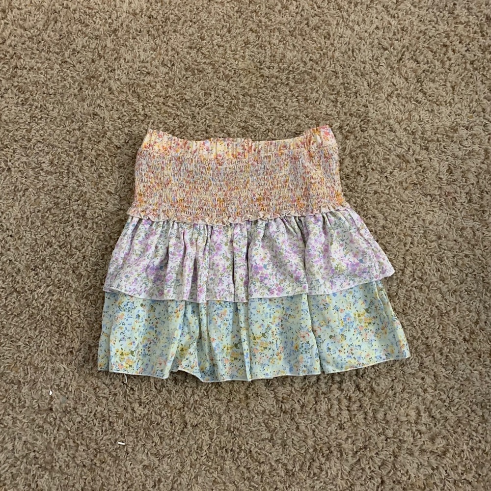 Multi pattern skirt